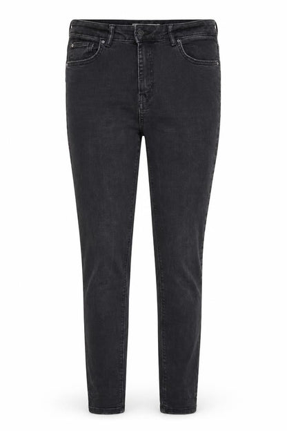 Womens UK Size 14 Denim Co Regular Fit Skinny Black Jeans