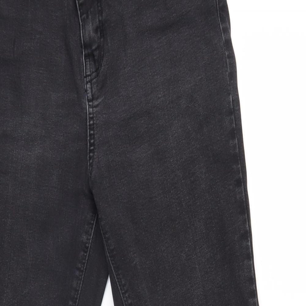 Denim Co Womens Black   Skinny Jeans Size 14 L29 in - Denim Co