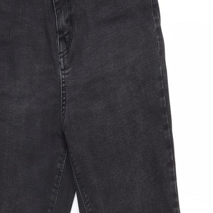 Denim Co Womens Black   Skinny Jeans Size 14 L29 in - Denim Co