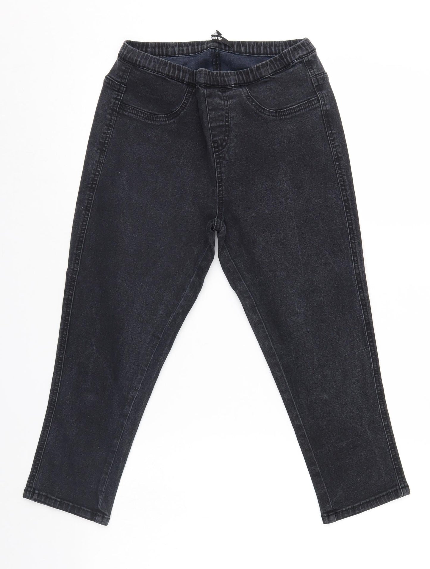 George Womens Black   Jegging Jeans Size 12 L20 in - George