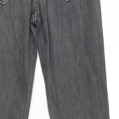 Lavinia Fontana Womens Black   Straight Jeans Size 10 L30 in - Lavinia Fontana