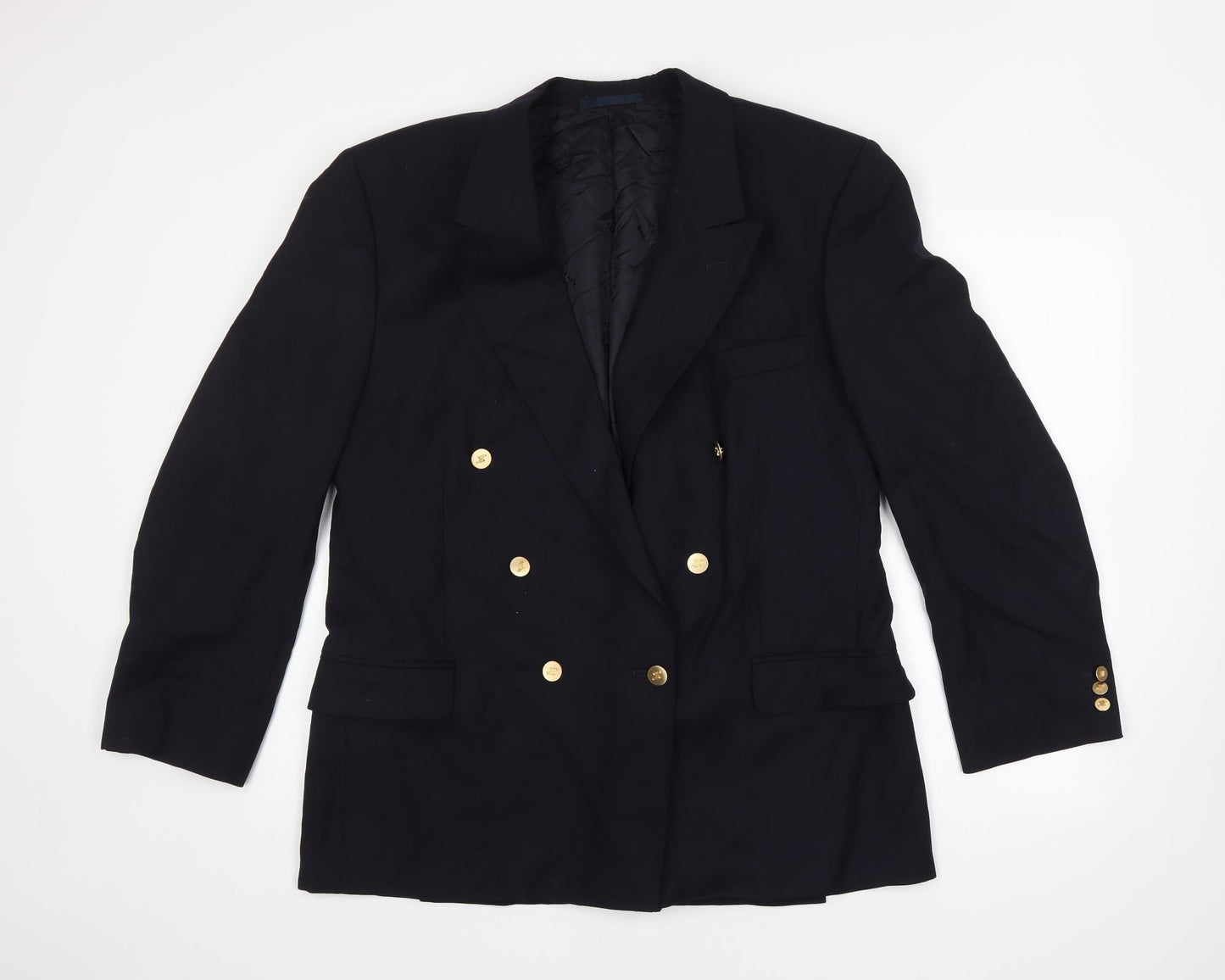 Mens UK Size  Preworn Regular Blue Suit Jacket