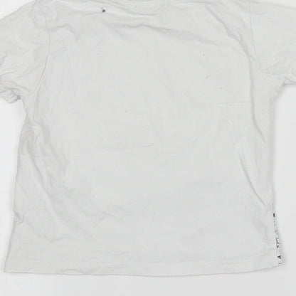 Preworn  White   Basic T-Shirt Size 18-24 Months  - Toy Story