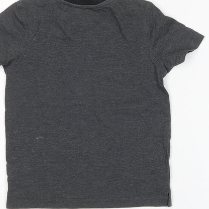 George Boys Grey   Basic T-Shirt Size 3-4 Years  - Cool Dude