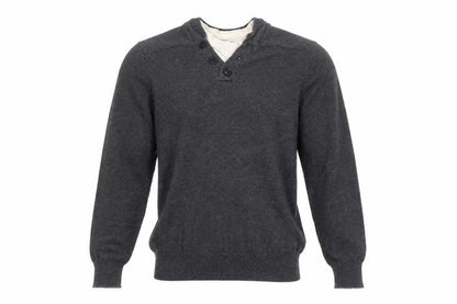 Mens UK Size S Peacocks Grey Pullover Jumper