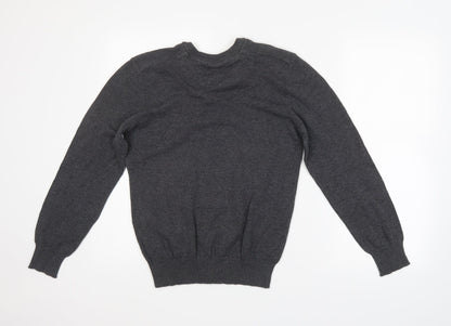 Peacocks Mens Grey   Pullover Jumper Size S