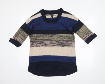 Womens UK Size XS H&M Multicoloured Pullover Jumper