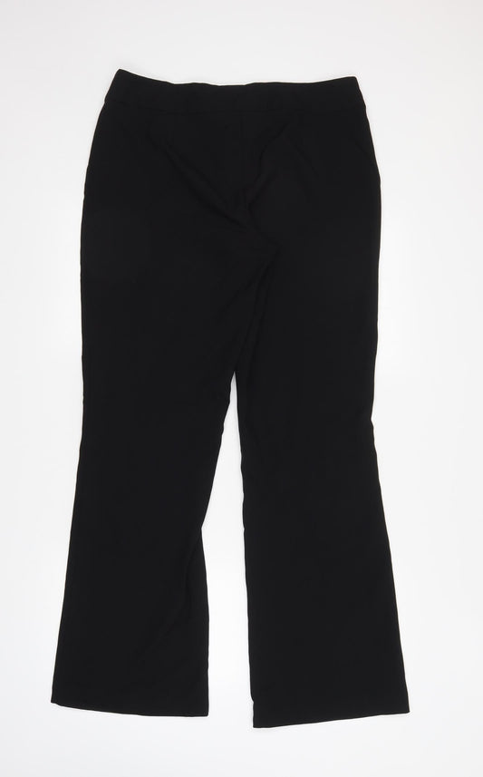 George Womens Black   Trousers  Size 14 L32 in