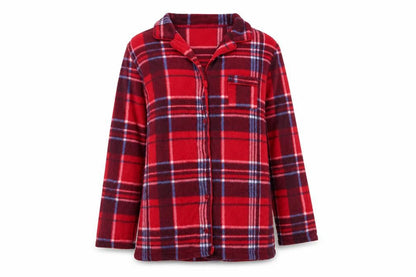 Preworn Womens Red Plaid   Nightshirt Size 14