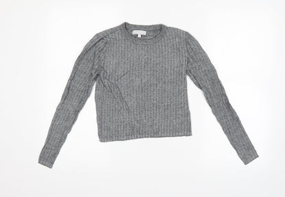 Womens UK Size 8 Redherring Grey Pullover Jumper