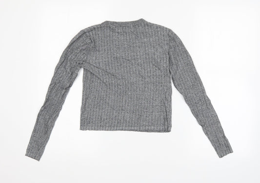 Womens UK Size 8 Redherring Grey Pullover Jumper