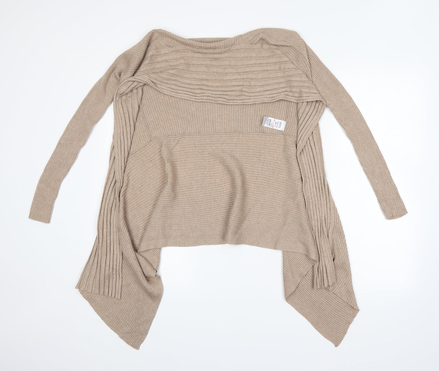 Womens UK Size 8 M&S Beige Cardigan Jumper