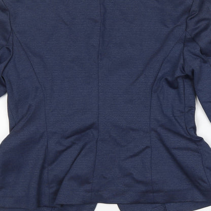 TU Womens Blue   Jacket Suit Jacket Size 10
