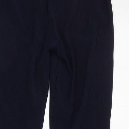 Womens UK Size 16 Arista Regular Fit  Blue Trousers