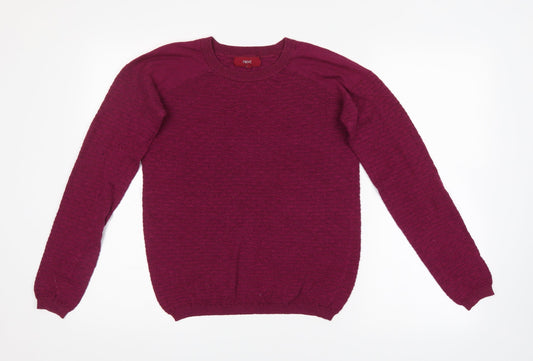 Womens UK Size 8 NEXT Purple Pullover Jumper
