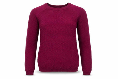 Next Womens Purple Argyle/Diamond  Pullover Jumper Size 8