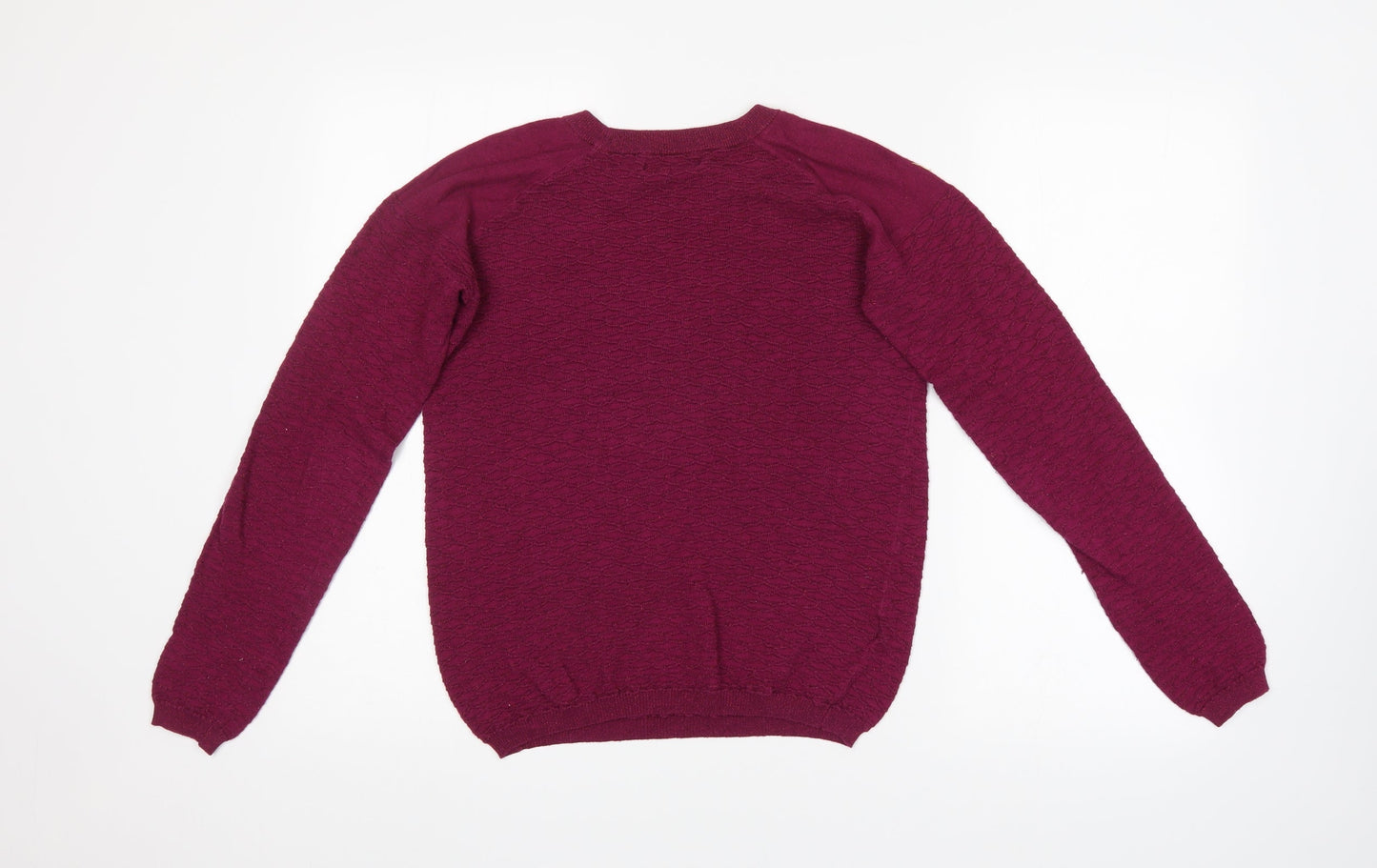 Womens UK Size 8 NEXT Purple Pullover Jumper