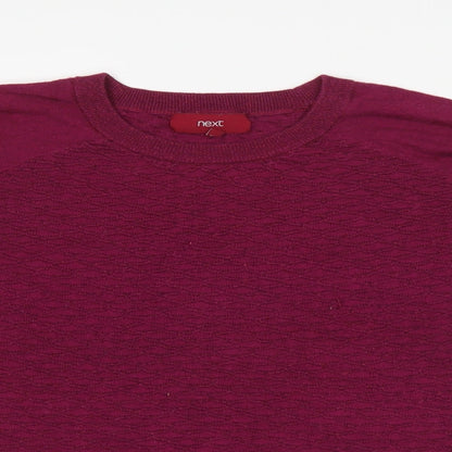 Womens UK Size 8 NEXT Purple Pullover Jumper