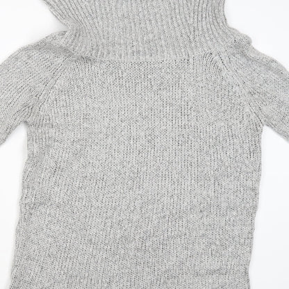 Womens UK Size M New Look Grey Pullover Jumper