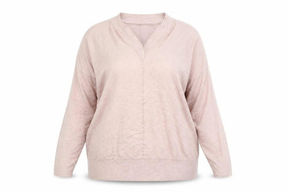 Womens UK Size 20 F&F Red Pullover Jumper