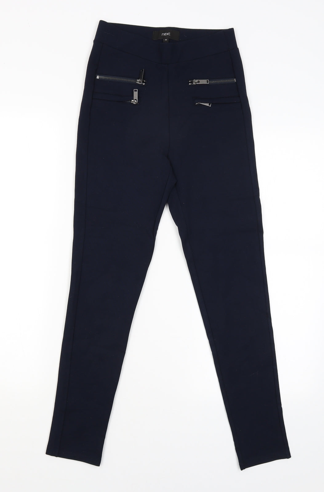 Womens UK Size 6 NEXT Regular Fit Jegging Beige Trousers