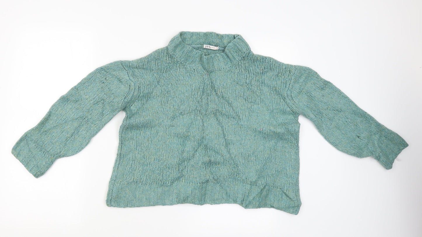 TU Womens Green   Pullover Jumper Size M