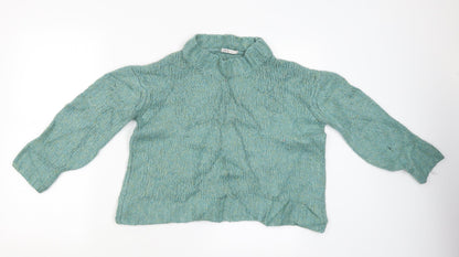 TU Womens Green   Pullover Jumper Size M