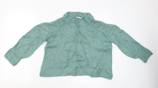 TU Womens Green   Pullover Jumper Size M