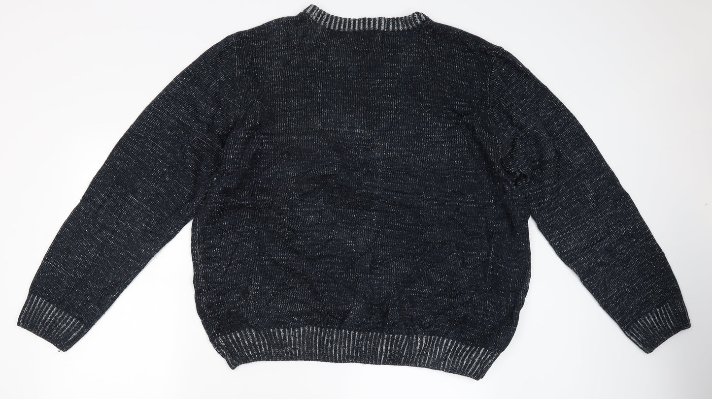 Avenue Womens Grey   Pullover Jumper Size 2XL  - Moose