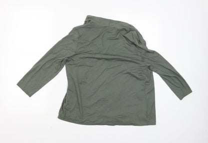 Mayfair House Womens Green   Pullover Jumper Size 12