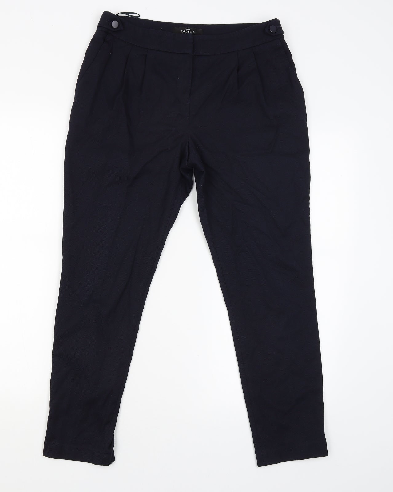 Womens UK Size 8 NEXT Regular Fit  Blue Trousers