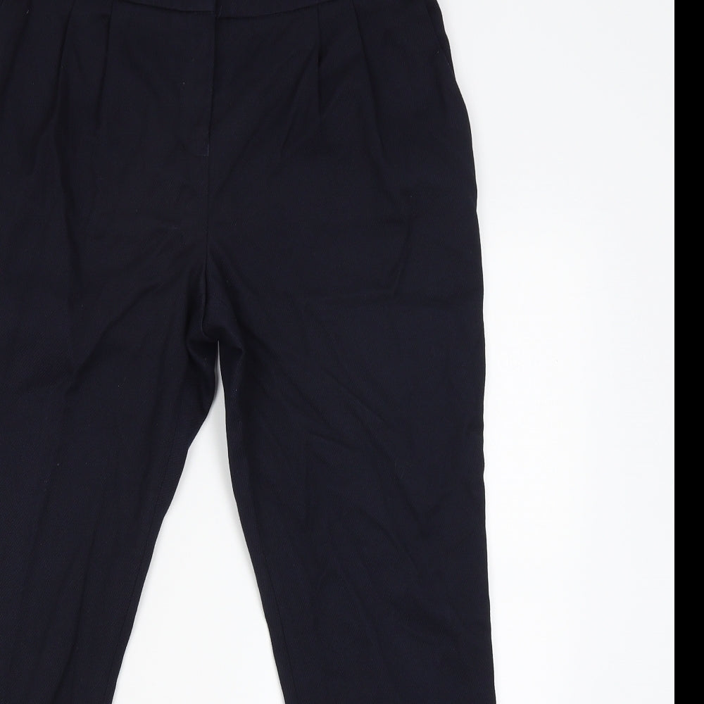 Womens UK Size 8 NEXT Regular Fit  Blue Trousers