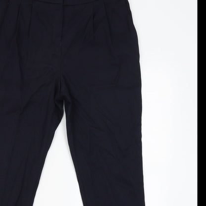 Womens UK Size 8 NEXT Regular Fit  Blue Trousers