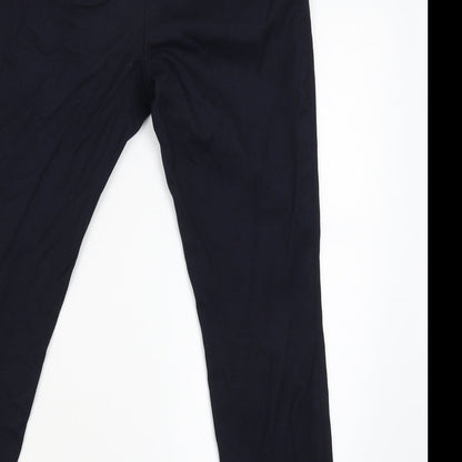 Womens UK Size 8 NEXT Regular Fit  Blue Trousers