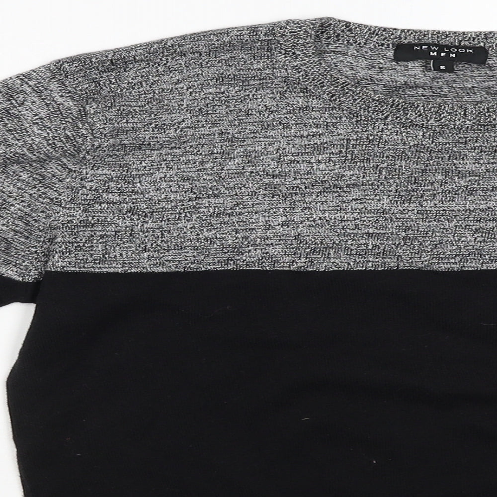 New Look Mens Grey   Pullover Jumper Size S