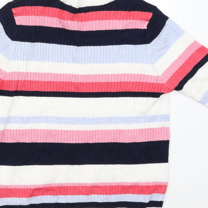 Womens UK Size 12 M&S Multicoloured Pullover Jumper