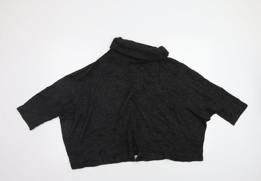 Womens UK Size 14 River Island Black Pullover Jumper