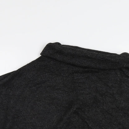 Womens UK Size 14 River Island Black Pullover Jumper