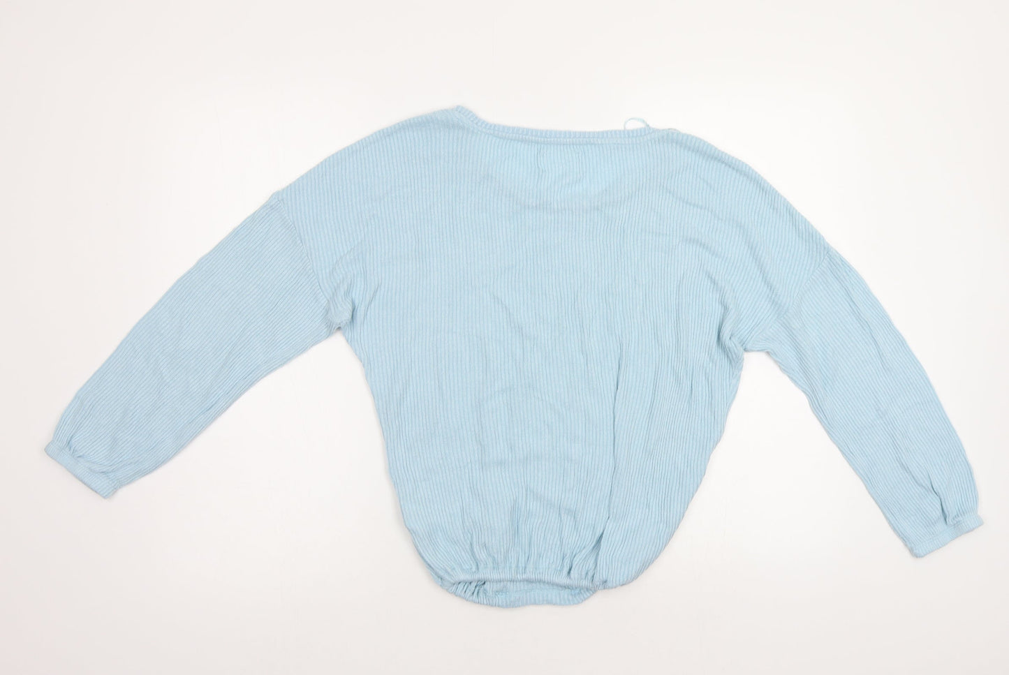 Womens UK Size 8 Preworn Blue Pullover Jumper