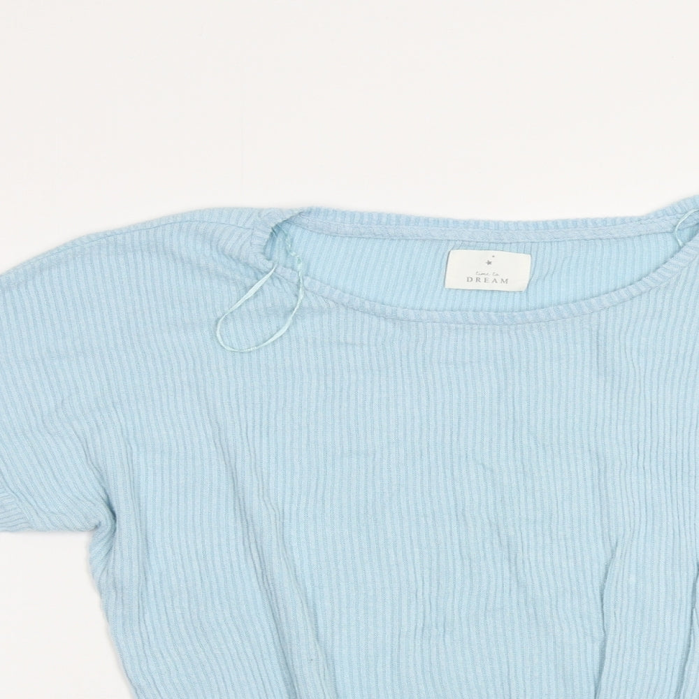 Womens UK Size 8 Preworn Blue Pullover Jumper
