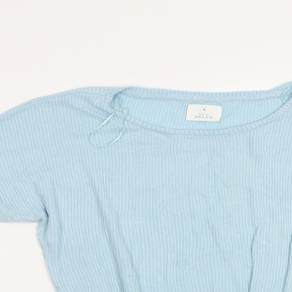 Womens UK Size 8 Preworn Blue Pullover Jumper
