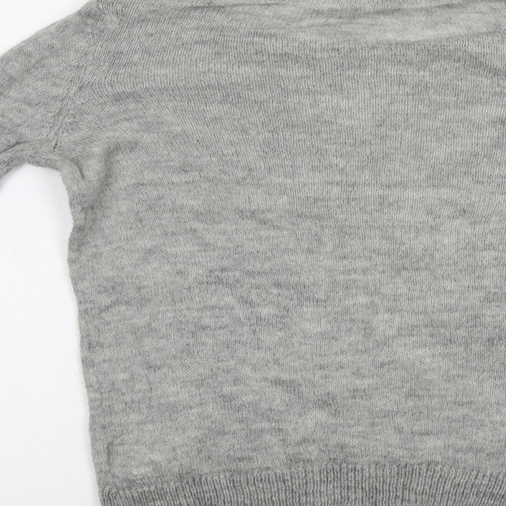Womens UK Size 12 Dorothy Perkins Grey Pullover Jumper