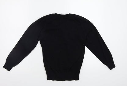 Performa Girls Black   Pullover Jumper Size 9-10 Years