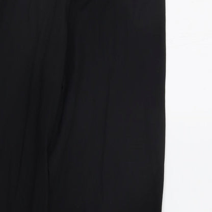 Womens UK Size 10 NEXT Regular Fit Dress Pants Black Trousers
