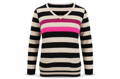 Womens UK Size L South Multicoloured Pullover Jumper