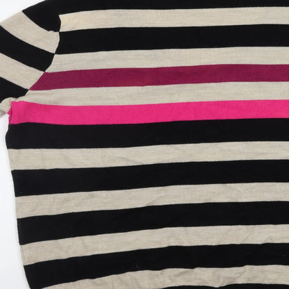 Womens UK Size L South Multicoloured Pullover Jumper