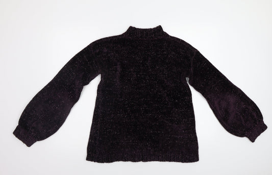 Womens UK Size S NEXT Purple Pullover Jumper