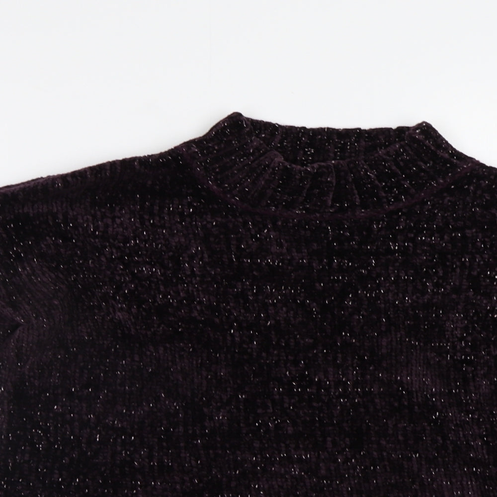 Womens UK Size S NEXT Purple Pullover Jumper