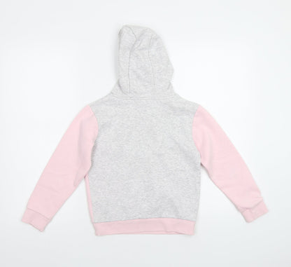 I Love Girlswear Girls Pink   Pullover Hoodie Size 8 Years  - Sequin detail