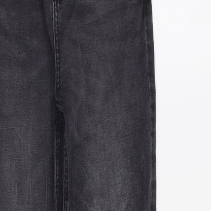 TU Girls Black  Damask Skinny Jeans Size 12 Years